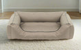 Charger l'image dans la visionneuse de la galerie, Legowisko ortopedyczne Flora (23/38) - widok z boku. Komfortowa kanapa dla psa.