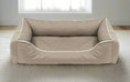 Charger l'image dans la visionneuse de la galerie, Legowisko ortopedyczne Flora (24/38): Widok z boku. Komfortowa kanapa dla psa.