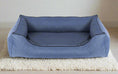 Charger l'image dans la visionneuse de la galerie, Legowisko ortopedyczne Flora (31/38) - widok z boku. Kanapa dla psa, wysoka jakość, Kodura.