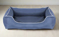 Charger l'image dans la visionneuse de la galerie, Legowisko ortopedyczne Flora (32/38) - Widok z boku. Komfortowa kanapa dla psa.