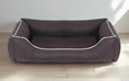Charger l'image dans la visionneuse de la galerie, Legowisko ortopedyczne Flora (33/38) - widok z boku. Kanapa dla psa, wysoka jakość, Kodura.