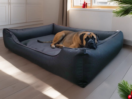 Legowisko ortopedyczne Flora (3/38) - widok z boku. Kanapa dla psa, wysoka jakość, Kodura.