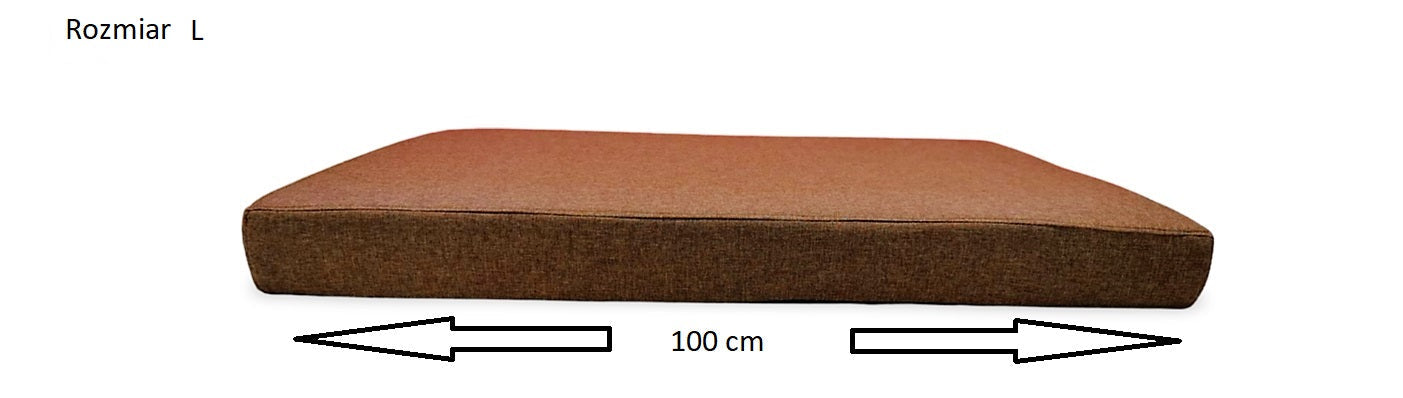 Legowisko dla psa afik rozmiar L wysokość 15 cm zdjęcie długiego boku
