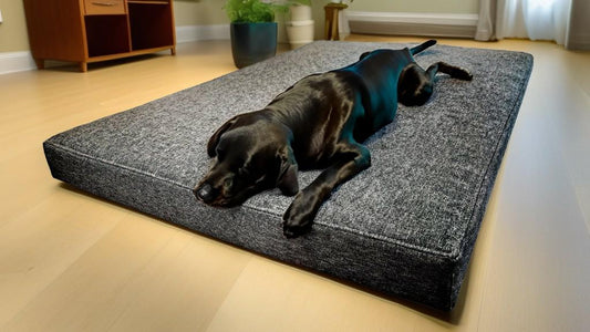 Legowisko ortopedyczne Afik Sawana 8cm. Widok 4/29: Detale maty dla psa.