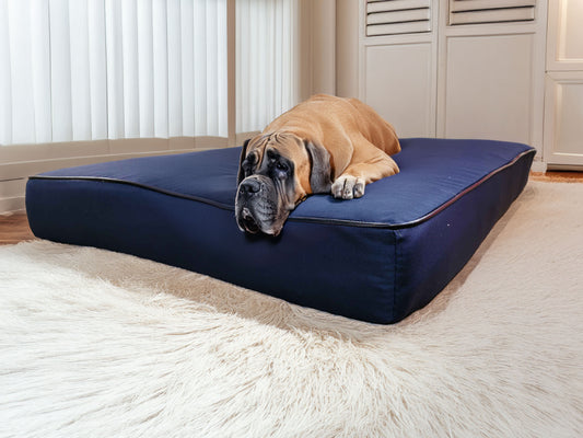 Legowisko Rosa wodoodporne 10cm (6/21) - widok z boku. Materac dla psa, ortopedyczny.