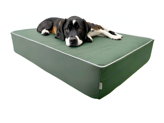 Legowisko ortopedyczne Rosa 15cm, wodoodporne. Widok 3/25 (detale). Materac dla psa, Funitopets.