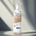 Charger l'image dans la visionneuse de la galerie, Olej Omega 3 Gold (3/3): Opakowanie suplementu z DHA, EPA i wit. D3 dla zdrowej skóry i sierści psa.