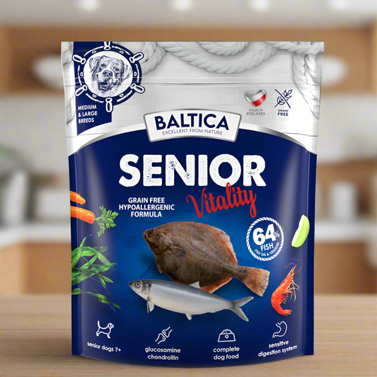 BALTICA Senior Vitality karma sucha dla psów dużych ras (1/3) - Opakowanie.