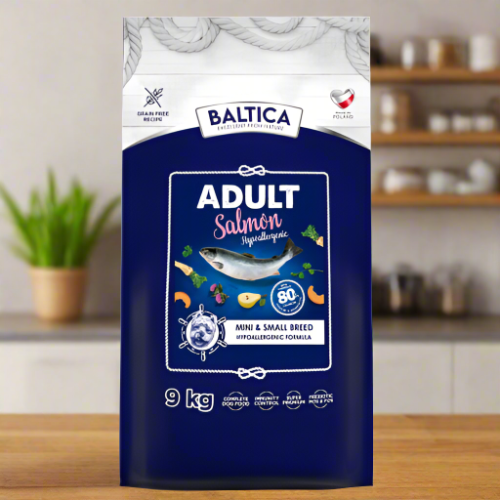 Karma hipoalergiczna z łososiem dla małych ras (zdjęcie 3/5: skład)