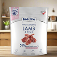 Charger l'image dans la visionneuse de la galerie, Karma Baltica z jagnięciną i ryżem dla małych ras (1/3) - opakowanie.
