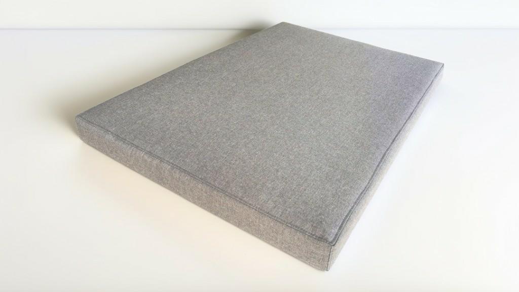 Materac dla psa Afik (7/35): Widok wygodnego, 5 cm legowiska.