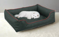 Charger l'image dans la visionneuse de la galerie, Legowisko ortopedyczne Flora (20/38): Widok z boku. Kanapa dla psa, wysoka jakość, Kodura.