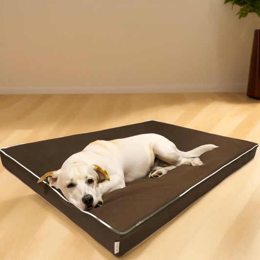 Materac Rosa Slim (23/31): Wodoodporny, ortopedyczny materac dla psa. Widok z boku.