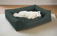 Charger l'image dans la visionneuse de la galerie, Legowisko ortopedyczne Flora (22/38): Widok z boku. Kanapa dla psa, wysoka jakość, Kodura.