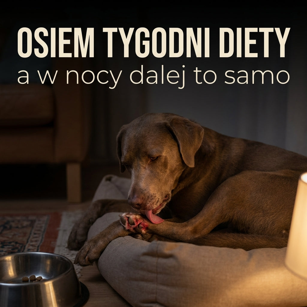 Zmieniłeś karmę na hipoalergiczną, a pies dalej się drapie? Sprawdź, na czym śpi