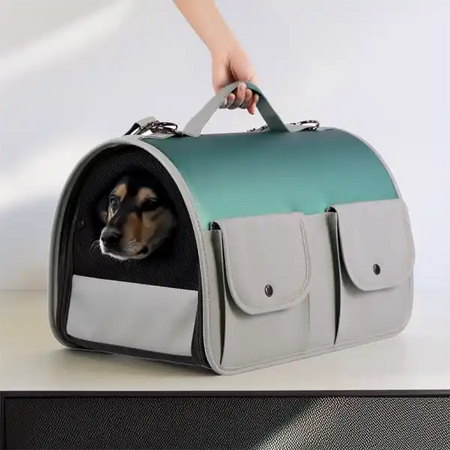 Transporter Alfa-Funitopets dla psa (1/10) - Widok z przodu.