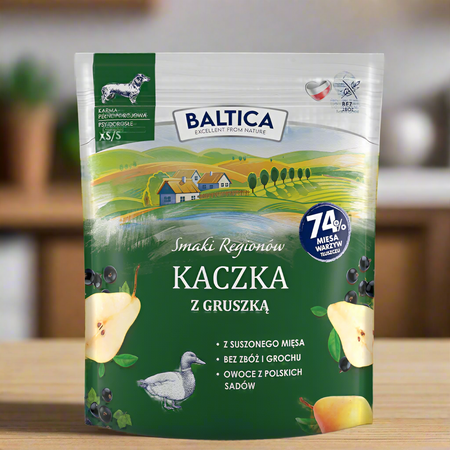 Karma dla psa Smaki Regionów Kaczka z gruszką średnie i duże rasy